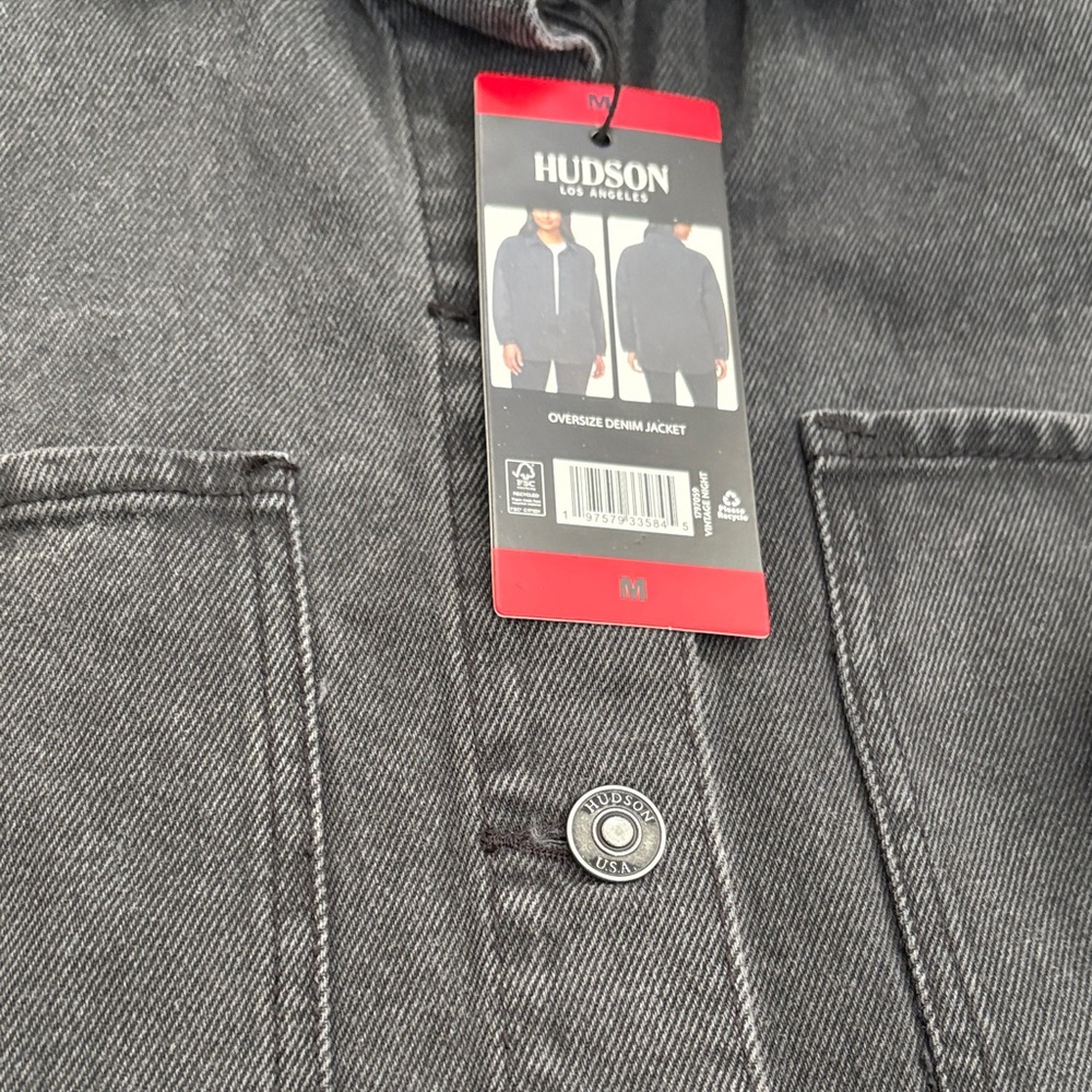 Hudson Jeans Dark Denim Jacket - Picture 8 of 8
